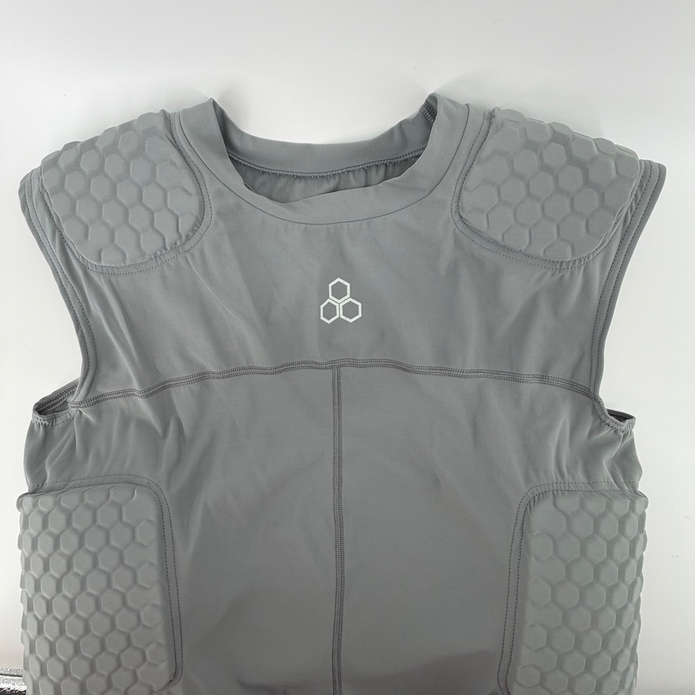 McDavid HexPad Padded Compression Vest‎ Gray XL Protective Sports Gear Top
